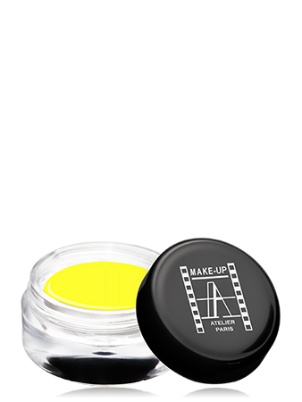 Make-Up Atelier Paris Gel Color Waterproof CGJ Yellow Краска гелевая водостойкая желтая