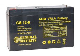 Аккумулятор General Security GS12-6 