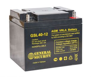 Аккумулятор General Security GSL40-12 