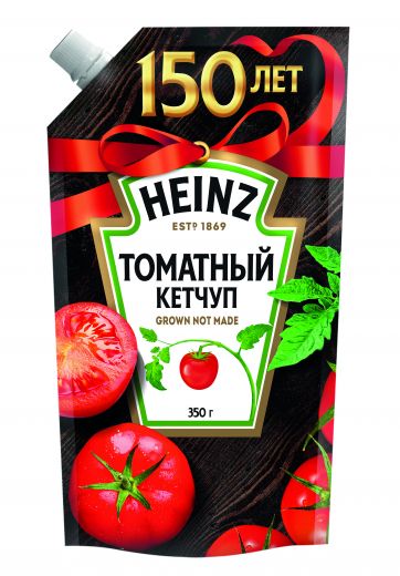 Кетчуп Heinz томатный с дозатором 350г