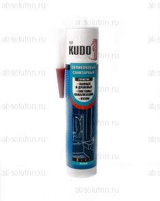 Герметик силиконовый KUDO санитарный белый 280 мл