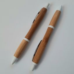 ручки из бамбука с логотипом на заказ