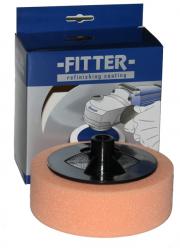 Fitter Универсальный полировальник поролоновый на винте №2 оранжевый, 150 мм