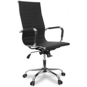 Кресло College CLG-620 LXH-A/Black для руководителя, цвет черный (XH-632ALX)