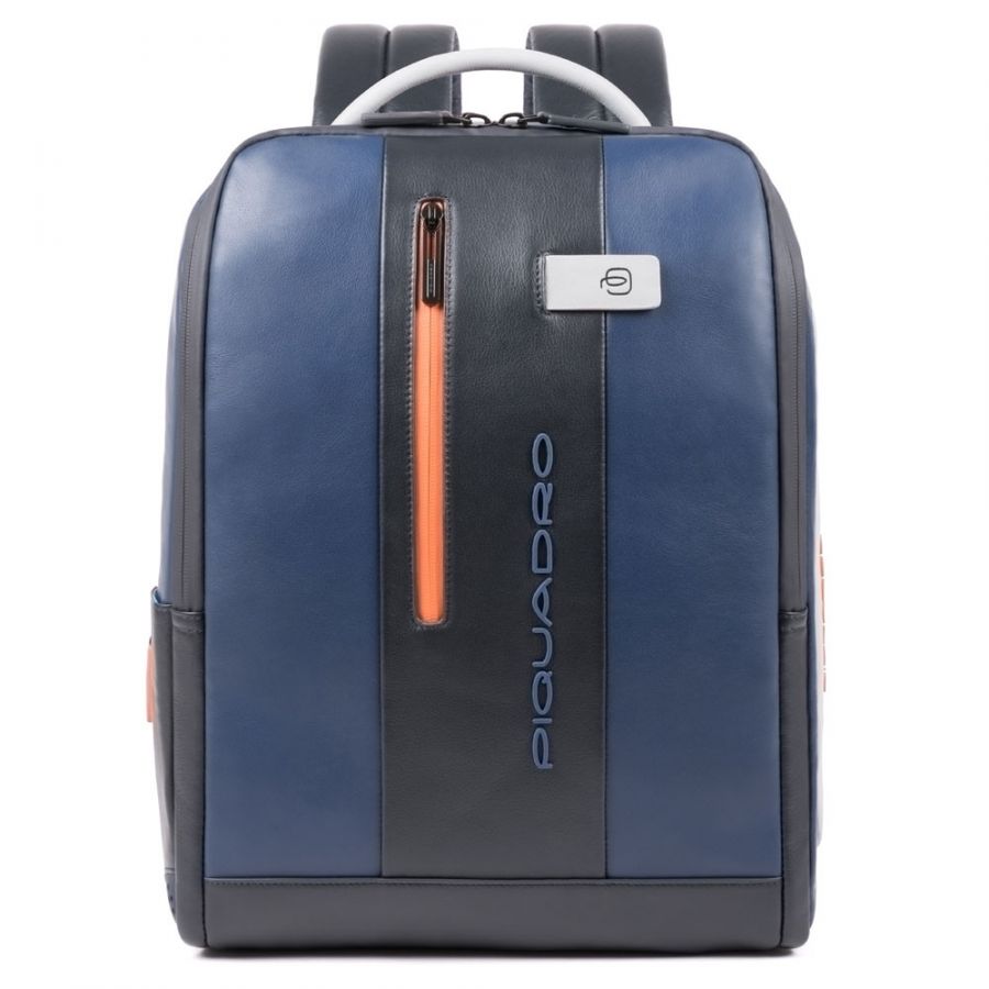Бизнес-рюкзак кожаный Piquadro CA4818UB00/BLGR сине-серый
