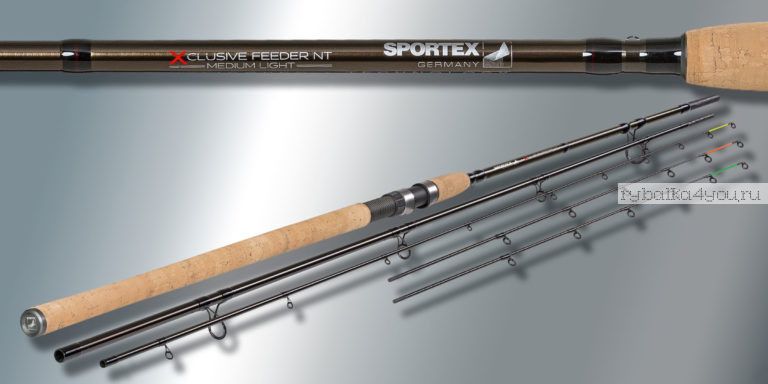 Удилище фидерное Sportex Xclusive Feeder NT Medium MF3916 3.90 м 90-160 гр