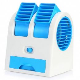 Настольный кондиционер-вентилятор HY-168, цвет голубой