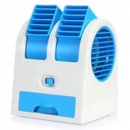 Настольный кондиционер-вентилятор HY-168, цвет голубой, вид 1