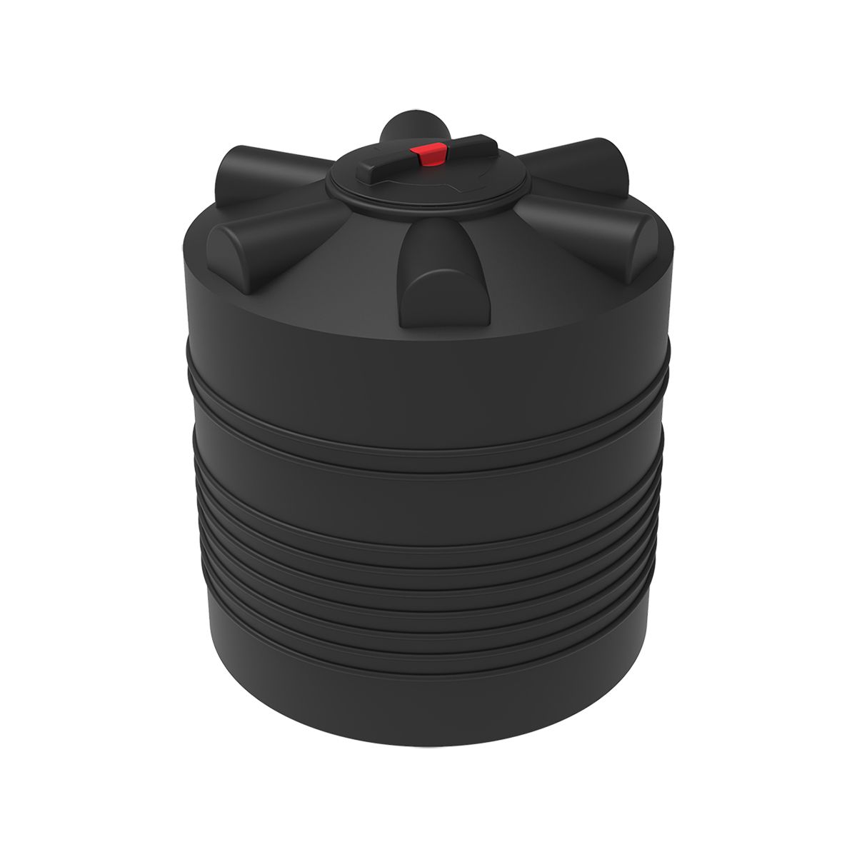 Бак для воды 500 литров ЭВЛ черный пластиковый