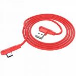 Кабель USB 3А HOCO X46 Красный (TYPE C) 1м