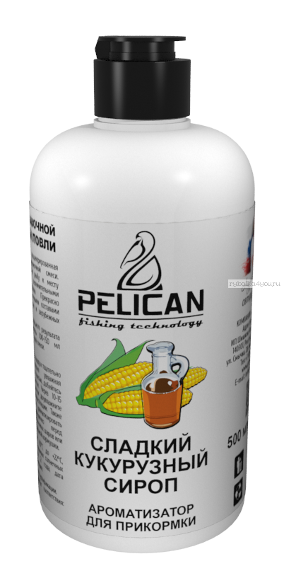 Добавка Pelican Сладкий Кукурузный Сироп / 500 мл