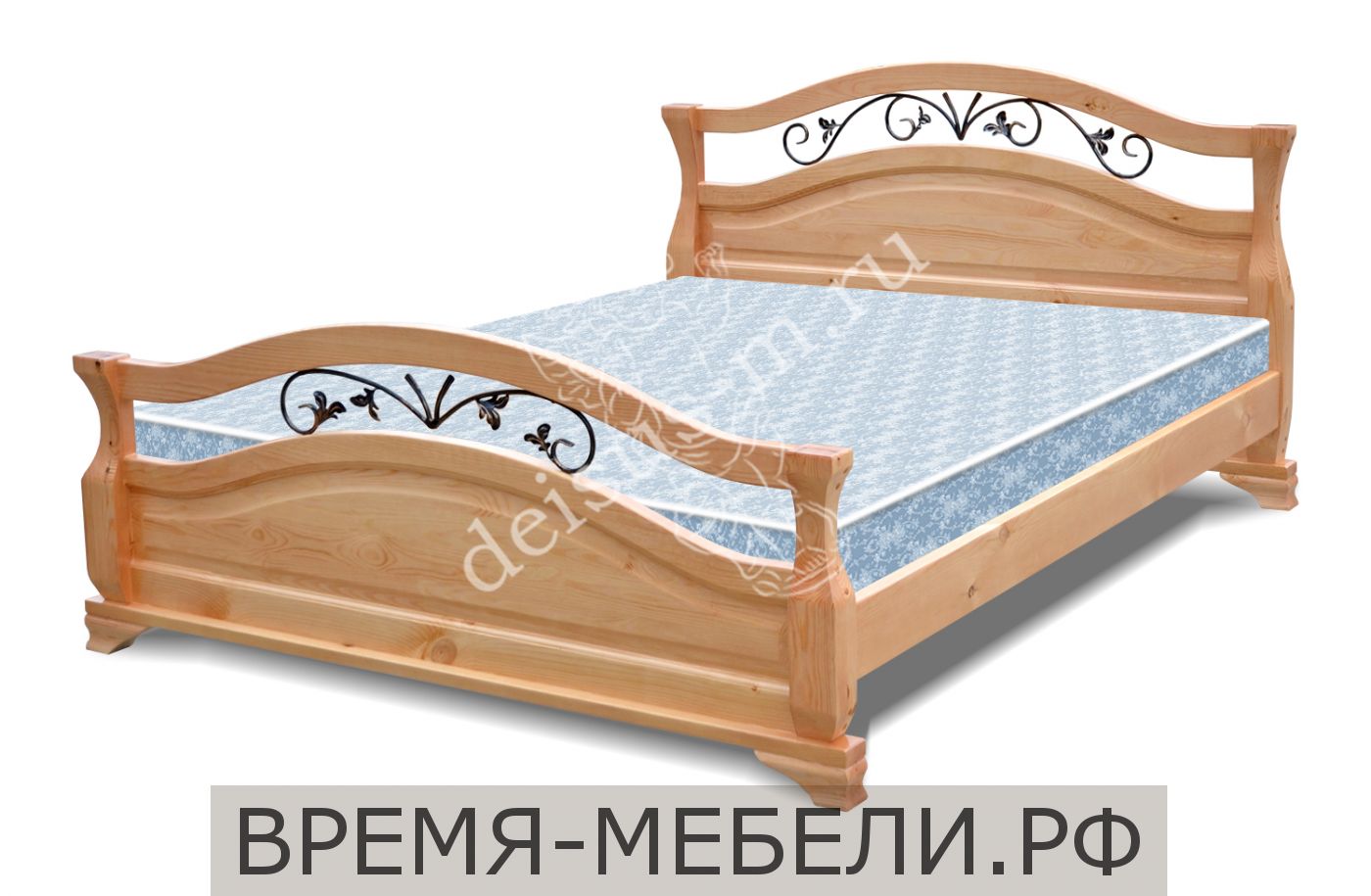 Кровать Венера-М с ковкой