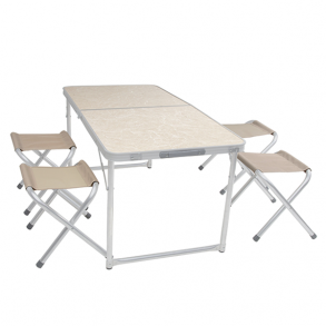 Набор мебели для пикника Green Glade Р702 (1 стол + 4 стул-табурет)