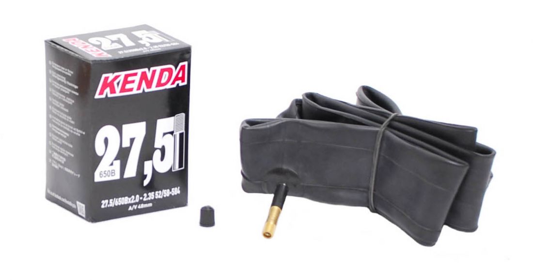 Камера для велосипеда KENDA 27,5" 2,00-2,35 (52/58-584) авто ниппель 48мм
