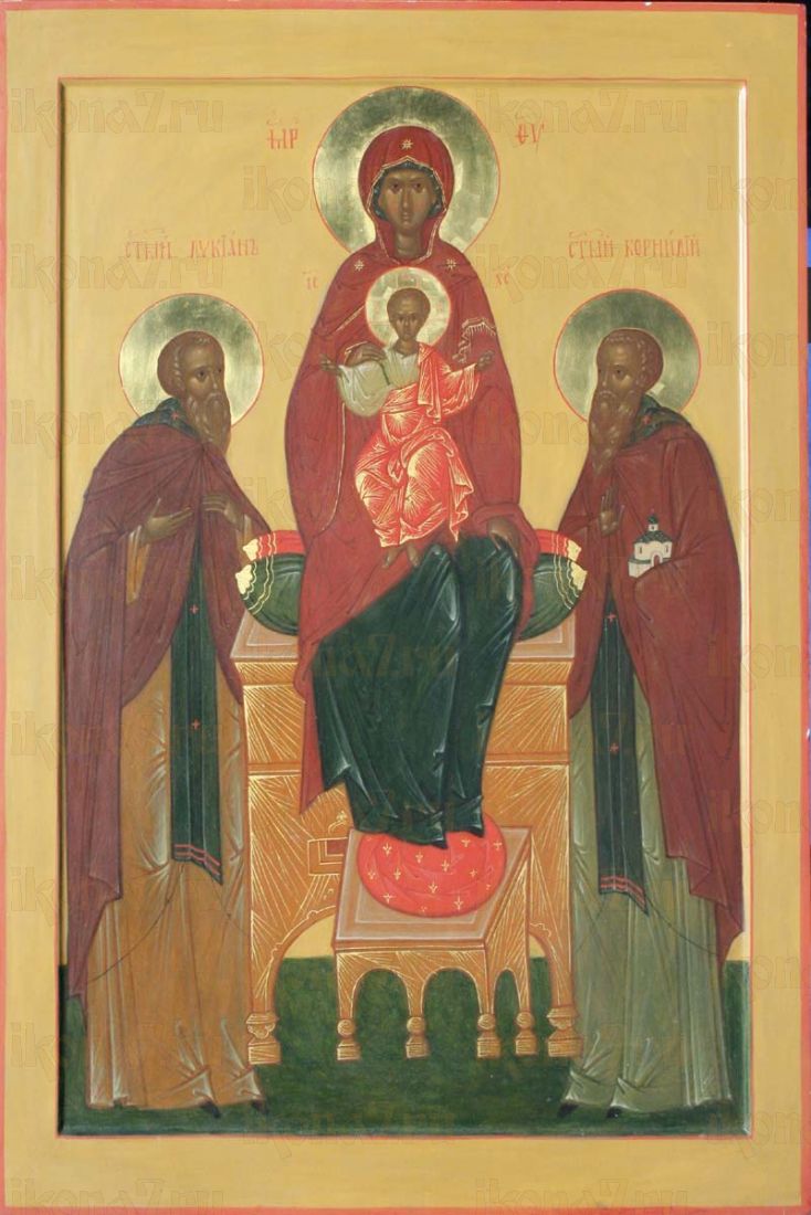 Икона Корнилий Александровский мученик (рукописная)