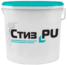 Герметик Полиуретановый 2-х комп Стиз PU 6.6кг Пароизоляционный / Сази