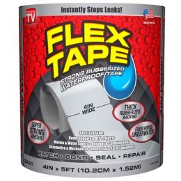 Сверхсильная клейкая лента Flex Tape, 10 x 152 см, цвет белый | Клейкие ленты