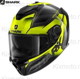 Шлем Shark Spartan GT Carbon Shestter, Чёрно-жёлтый
