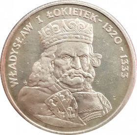 100 злотых Польша 1986 - Король Владислав I Коротышка/Локитек (Władysław I Łokietek) 1320-1333