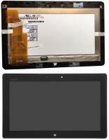 LCD (Дисплей) Asus TF600T VivoTab RT (в сборе с тачскрином) (в раме) (black) Оригинал