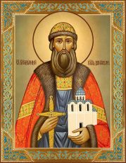 Икона Святой благоверный князь Даниил Московский