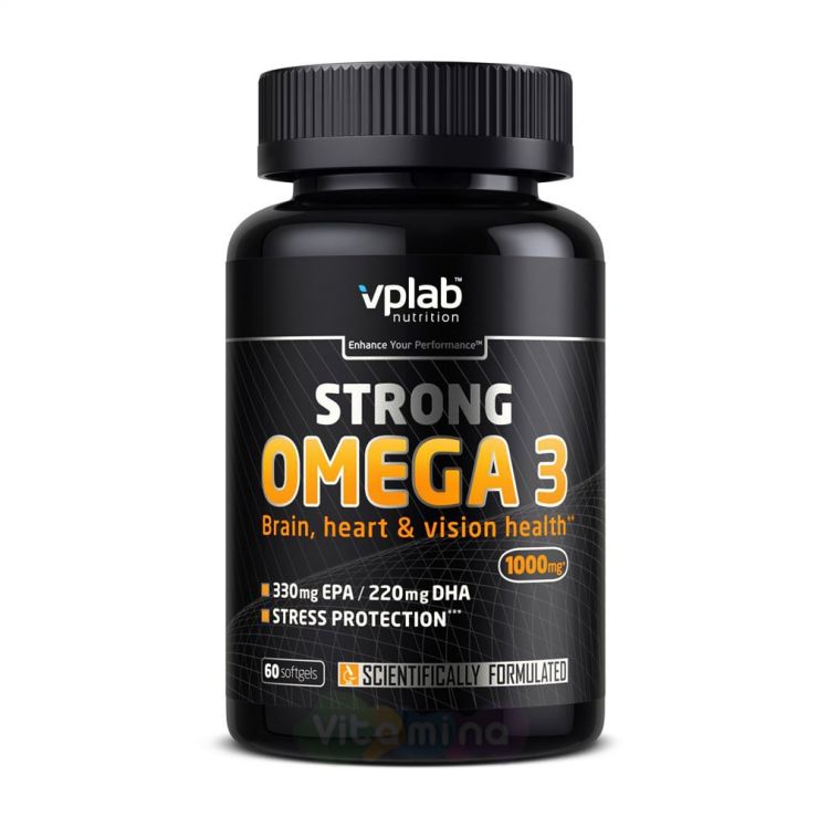 VPLab Омега 3 Strong Omega, 60 капс