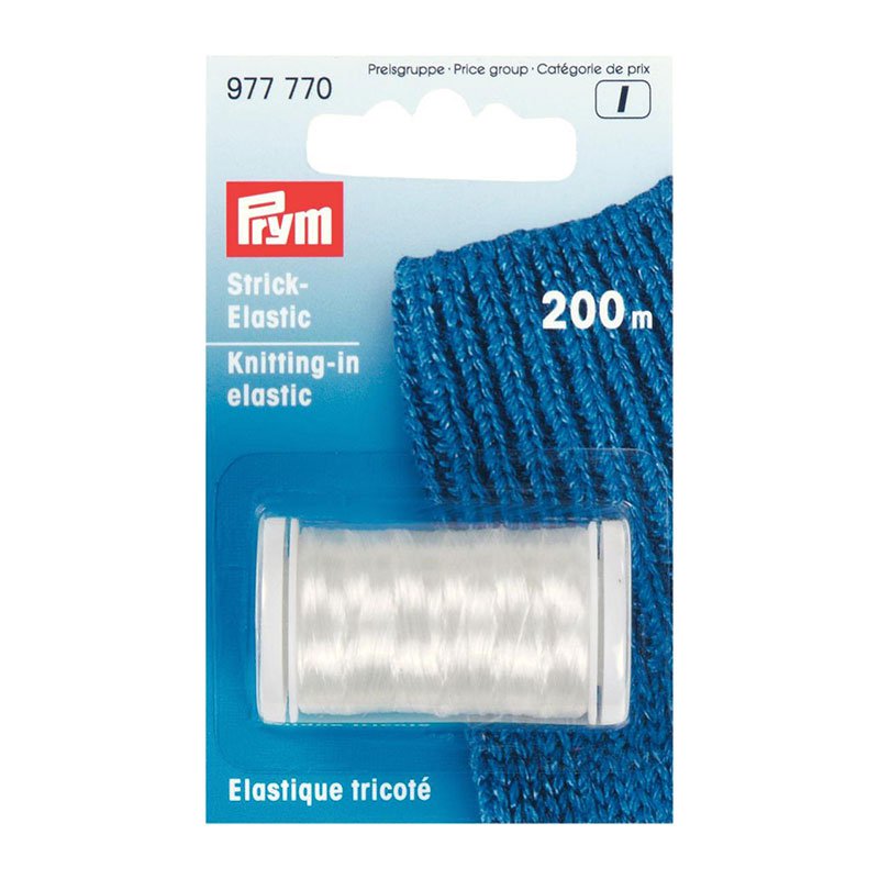 Нить-резинка для вязания эластичная PRYM 200 метров (977770)