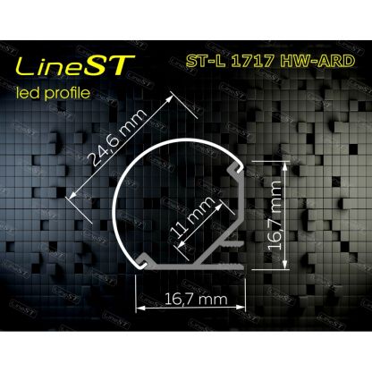 Профиль угловой ST-L1717-HW