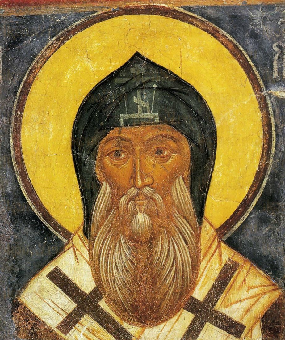 Икона Ефрем Перекомский преподобный (рукописная)