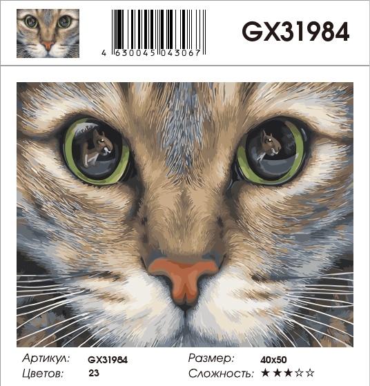 Картина по номерам на холсте GX31984