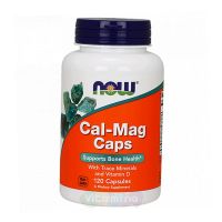 Now Foods Cal-Mag Кал Маг с витамином Д, 120 капс.