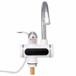 Кран водонагреватель проточный Instant Electric Heating Water Faucet с дисплеем, вид 4