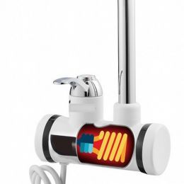 Кран водонагреватель проточный Instant Electric Heating Water Faucet с лейкой, вид 7