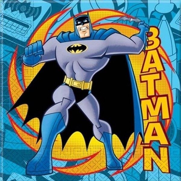 Бумажные салфетки Бэтмен