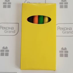 набор цветных карандашей с логотипом