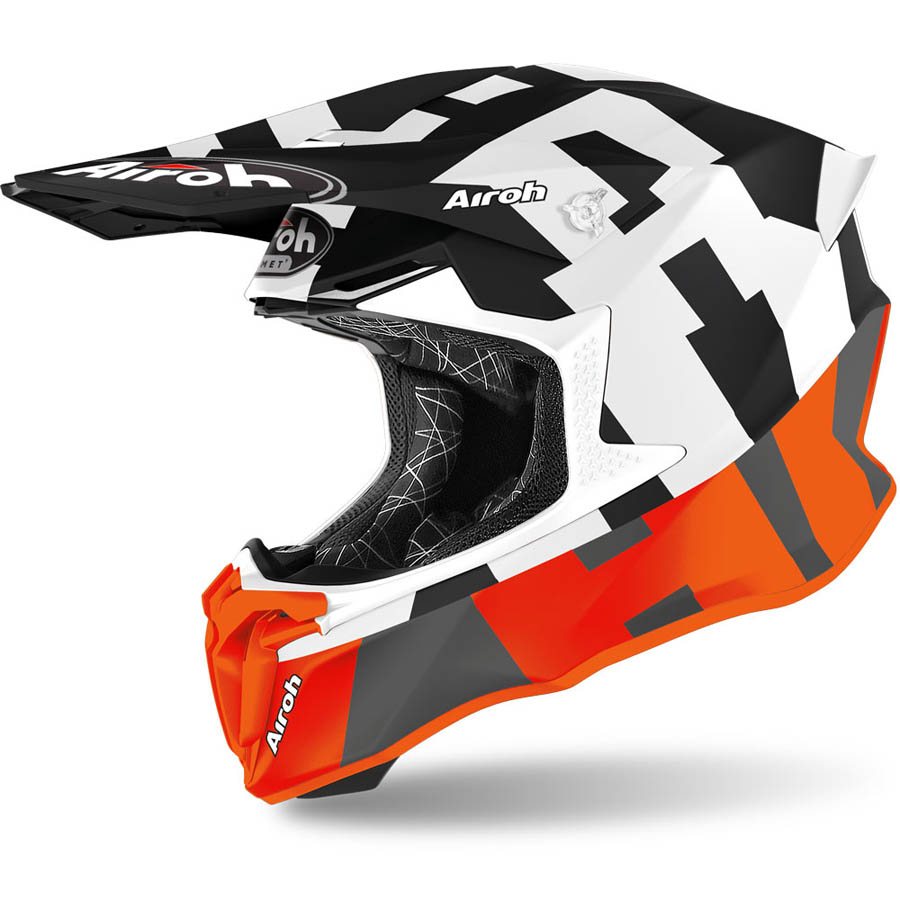 Airoh Twist 2.0 Frame Orange Matt шлем внедорожный