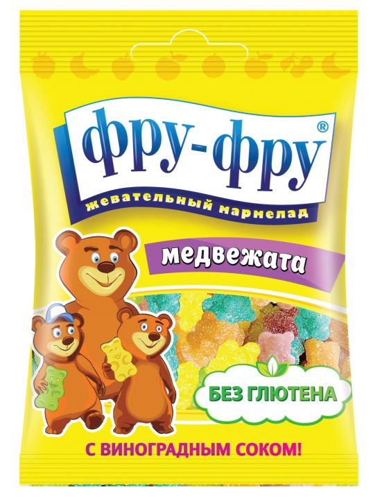 Медвежата-тянучки мармелад 30гр *8*24 (FF-1-23)
