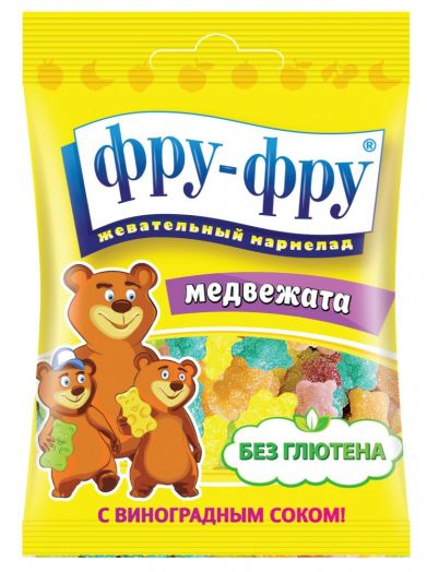 Медвежата-тянучки мармелад 30гр *8*24 (FF-1-23)