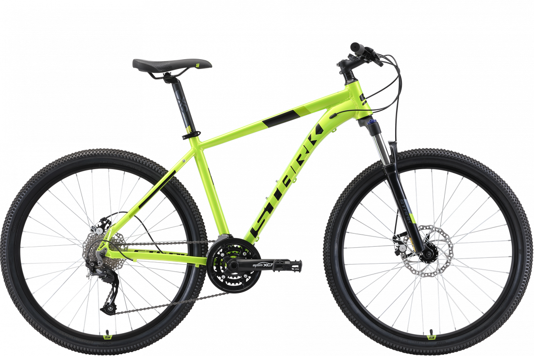 Велосипед Stark'19 Router 27.4 D зелёный/чёрный 20"