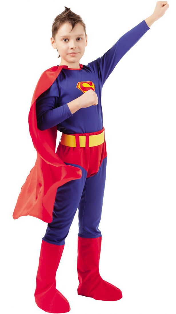 Детский костюм отважного Супермена