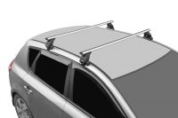 Багажник на крышу Renault Arkana, Lux, аэродинамические дуги (53 мм)