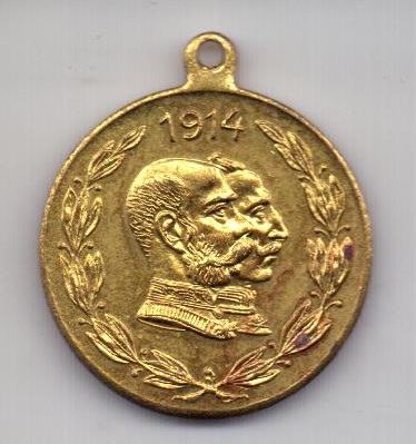 медаль 1914 года Австрия Германия