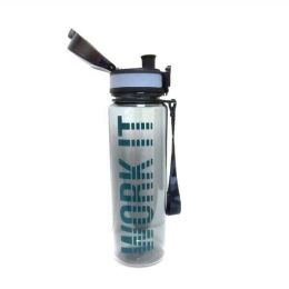 Спортивная бутылка для воды с клапаном Work It, цвет чёрный, 470 мл, вид 2