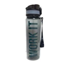 Спортивная бутылка для воды с клапаном Work It, цвет чёрный, 470 мл, вид 1