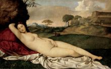 Спящая Венера (Репродукция Джорджо Барбарелли да Кастельфранко)