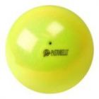 Мяч New Generation GLITTER HV 18 см Pastorelli желтый флуоресцентный
