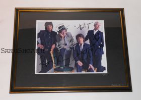 Автографы: The Rolling Stones. Мик Джаггер, Кит Ричардс, Чарли Уоттс, Рон Вуд