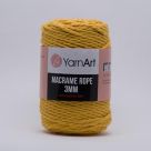 Macrame Rope 3mm (Yarnart) 764-горчица