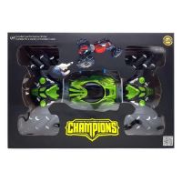Машинка-перевёртыш с управлением жестами Champions MAX 40 см (цвет зелёный)_4