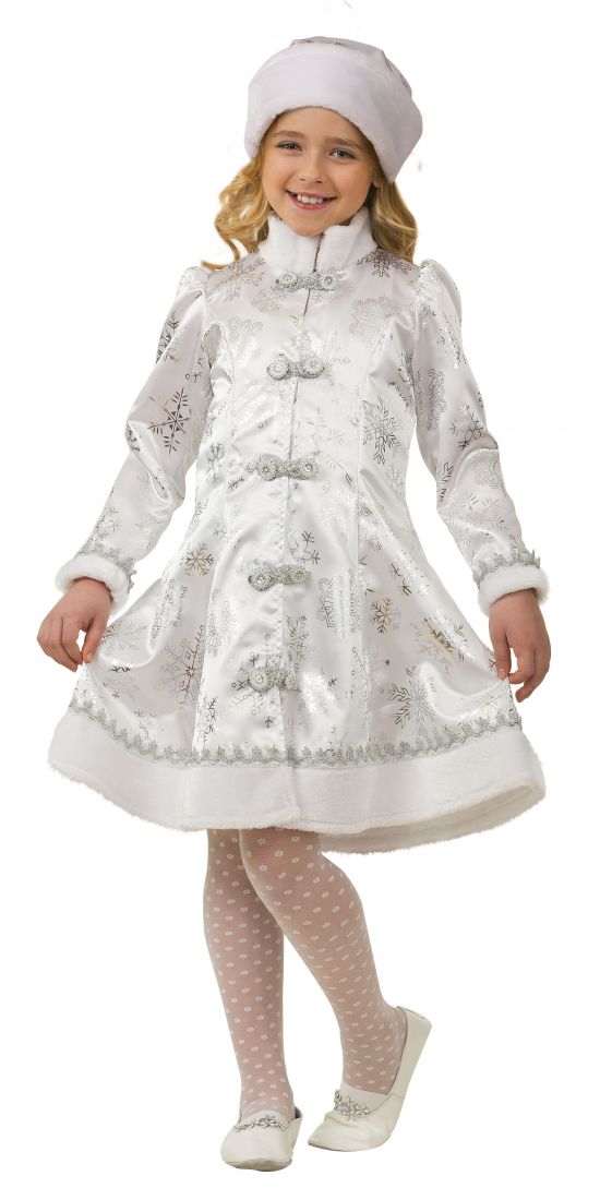 Детский костюм Серебристой Снегурочки